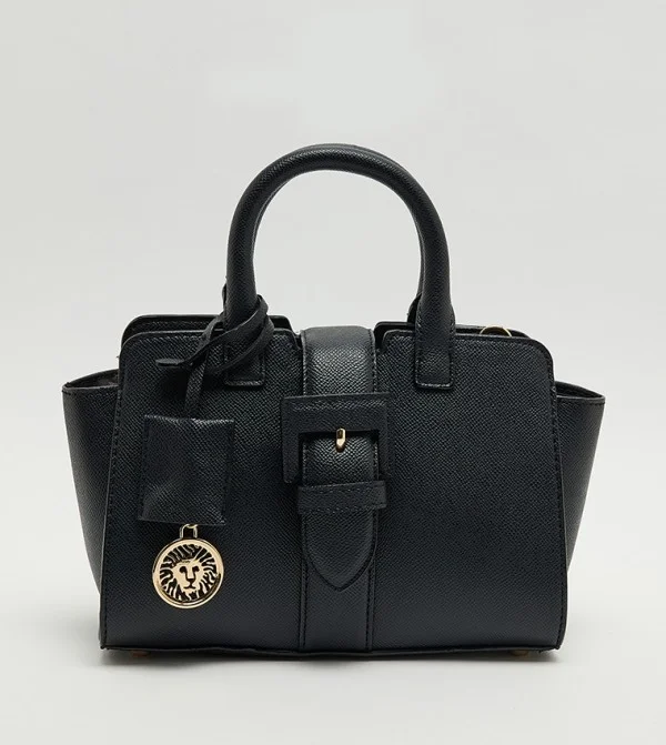 ANNE KLEIN Anne Klein Textured Zippered Satchel Bag